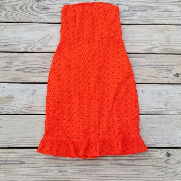 Old Navy Dresses & Skirts - Old Navy size 2 strapless orange dress